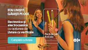 Cauți placa aia de păr cu floricele? Sau poate carcasa de telefon cu dragoni, de care te atașasei? Mai mult, ai nevoie de ele acum? Orice ar fi, stai liniștit, găsești pe OLX, cu opțiunea de verificare a coletului și livrare în toată țara. (P)