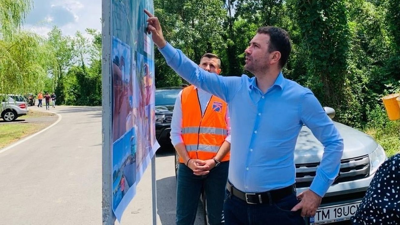 Drumul național între Margina şi Holdea, care suplineşte o bucată lipsă din autostrada Lugoj - Deva, a fost asfaltat