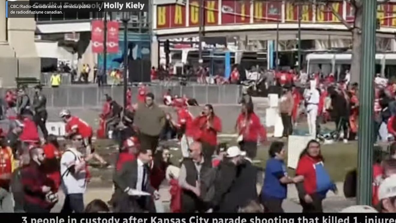 Focurile de armă din Kansas City ar fi pornit de la „un diferend între mai multe persoane”. Poliția îndepărtează varianta unui atac terorist