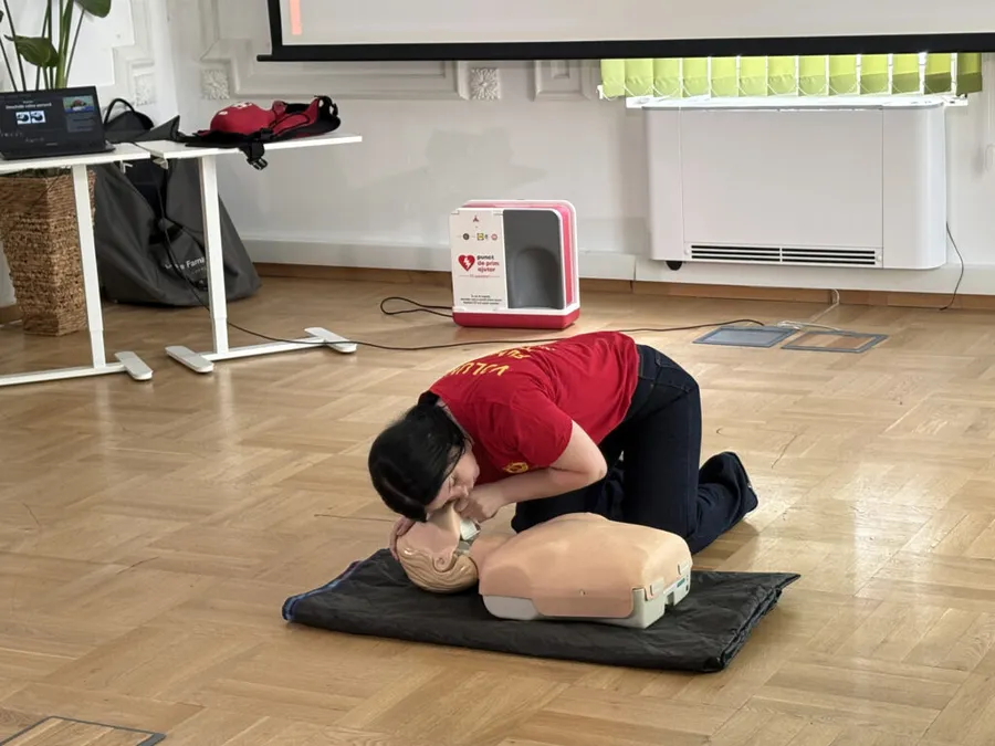 Curs de prim ajutor realizat de Groupama alături de Fundația pentru SMURD