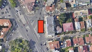 VIDEO O alveolă pietonală cu vegetație apare pe una dintre cele mai aglomerate rute din București. Primăria Capitalei construiește zona verde pe Calea Dorobanți, aproape de intersecția cu Str. Radu Beller