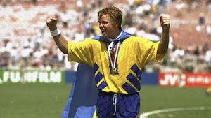 De la goluri la aspiratoare - Povestea lui Brolin, suedezul care a marcat contra României la CM 1994 și care s-a retras din fotbal la doar 28 de ani