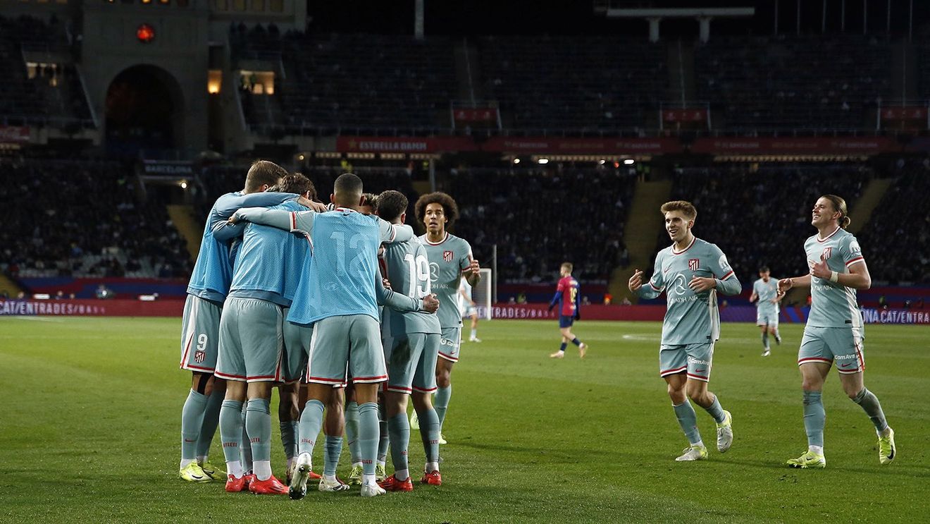 Barcelona a cedat în fața fortăreței lui Diego Simeone, scor 1-2 / Atlético Madrid, noul lider în LaLiga
