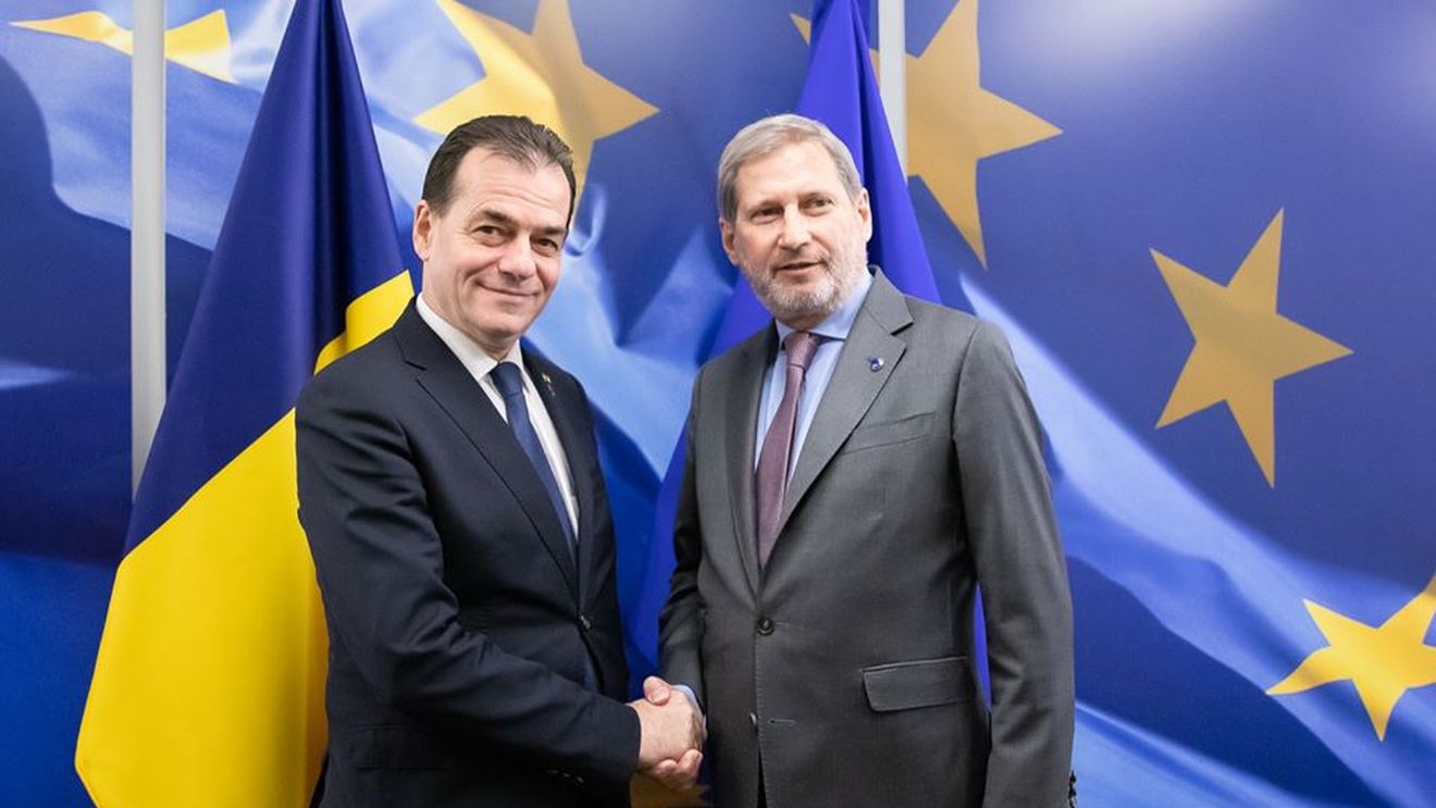 Comisarul european Johannes Hahn, responsabil pentru buget și administrație, în vizită de lucru la București