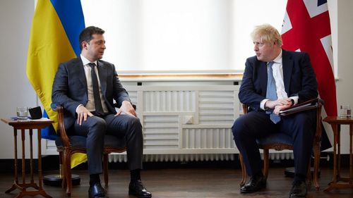 Regatul Unit, dispus să sprijine un guvern ucrainean în exil, anunță premierul Johnson