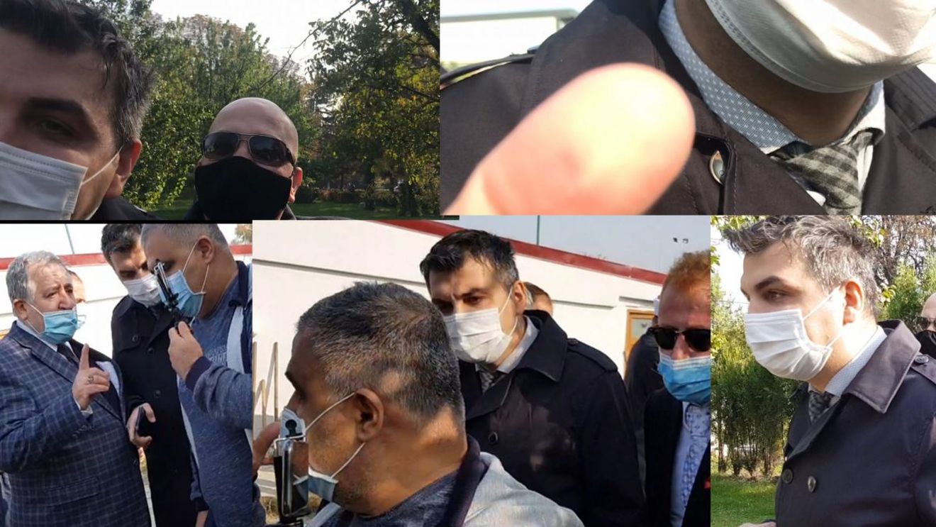VIDEO Ziarist turc, dat afară de oficialii Ambasadei Turciei la București de la înmormântarea istoricului Mustafa Ali Mehmed