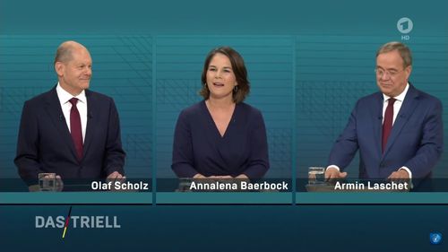 Alegerile din Germania: Social-democratul Olaf Scholz își consolidează avansul în fața conservatorului Armin Laschet, considerat succesorul lui Merkel, după a doua dezbatere televizată / Toți candidații la funcția de cancelar sunt acuzați de plagiat