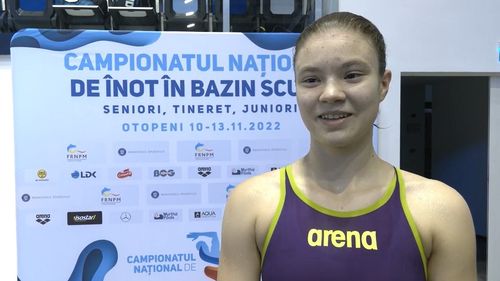 Nou record național la înot feminin după 21 de ani, la 100 metri spate / Aissia Prisecariu a coborât sub timpul de 1 minut