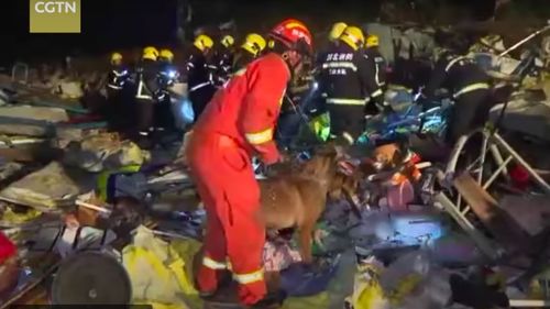 Cinci morţi şi 9 dispăruţi în urma unei alunecări de teren în China / Peste 720 de salvatori au intervenit la locul tragediei