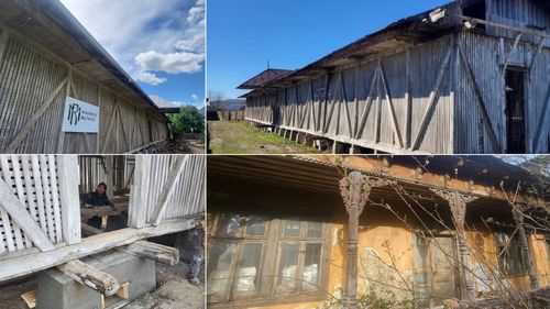 FOTO Două monumente din zona rurală a Munteniei, salvate de la ruină: un hambar din Dâmbovița restaurat, o casă tradițională din Ilfov relocată