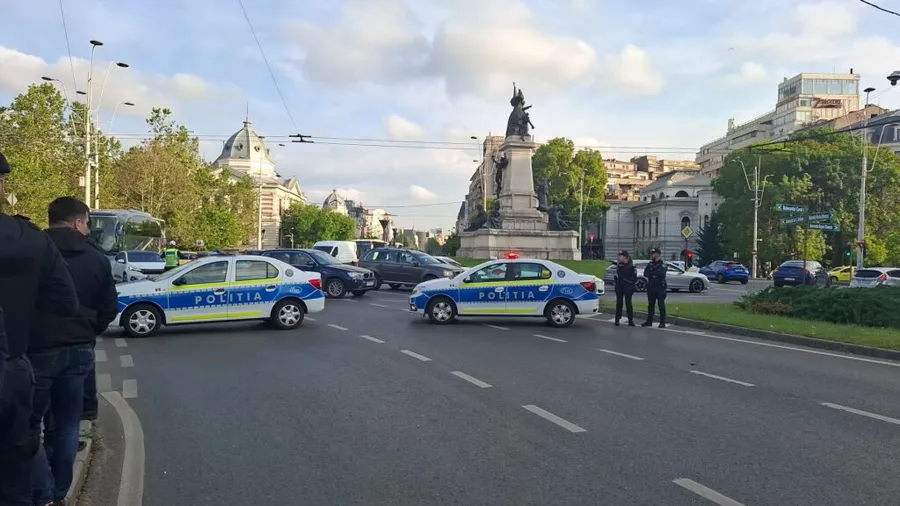 politie-piata univsersitatii-mars-pro-europa