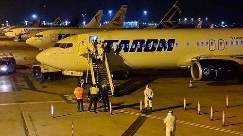 O aeronavă Tarom a făcut o cursă umanitară București-Veneția pentru a repatria angajații români dintr-o companie italiană