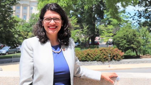 Rachida Tlaib, membră a Camerei Reprezentanților din SUA, din aripa de stânga a Partidului Democrat, e acuzată de legături cu Hamas, organizație considerată teroristă de autoritățile americane