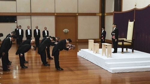 Culisele unei ceremonii imperiale istorice: urcarea pe tron a Împăratului Naruhito al Japoniei