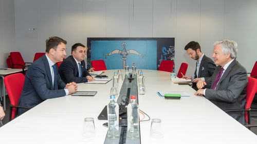 Cătălin Drulă s-a întâlnit cu comisarul european pentru Justiţie, Didier Reynders/ Liderul USR, la finalul întâlnirii: Nu le putem permite lui Marcel Ciolacu, Nicolae Ciucă şi Klaus Iohannis să acapareze justiţia