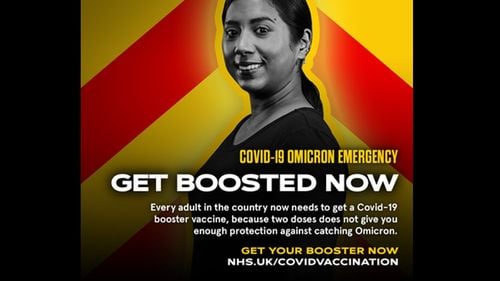 Doza Booster previne în proporție de 88% internarea în spital cu Covid-19 varianta Omicron, sugerează noi date de la Agenția de Securitate a Sănătății din Marea Britanie