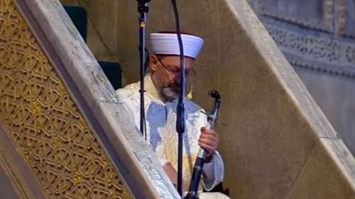 Sabia – simbolul păcii islamice / Ce înseamnă transformarea Hagiei Sofia în moschee