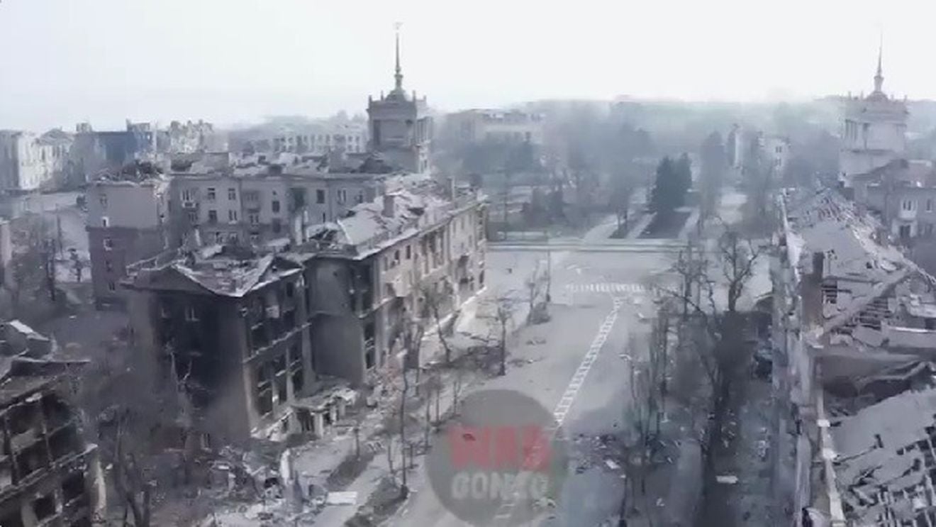 VIDEO Cum arată Mariupol după trei luni de bombardamente rusești/ Orașul fantomă unde nu mai există niciun semn de viață