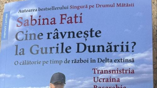 Sabina Fati, câștigătoarea premiului "Romulus Rusan" pentru volumul "Cine râvnește la Gurile Dunării? O călătorie pe timp de război în Delta extinsă: Transnistria, Ucraina, Basarabia, România"