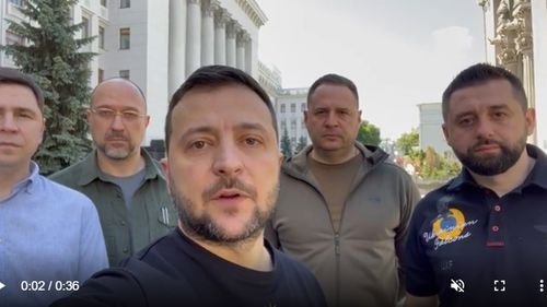 VIDEO „Victoria va fi a noastră", spune Zelenski, la 100 de zile de la invazia rusă