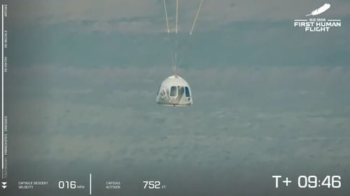 VIDEO O rachetă Blue Origin s-a prăbușit după decolare, nu există răniți