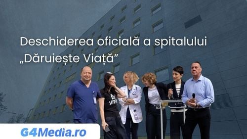 Au fost operați primii pacienți în spitalul construit din donații de asociația „Dăruiește Viață”