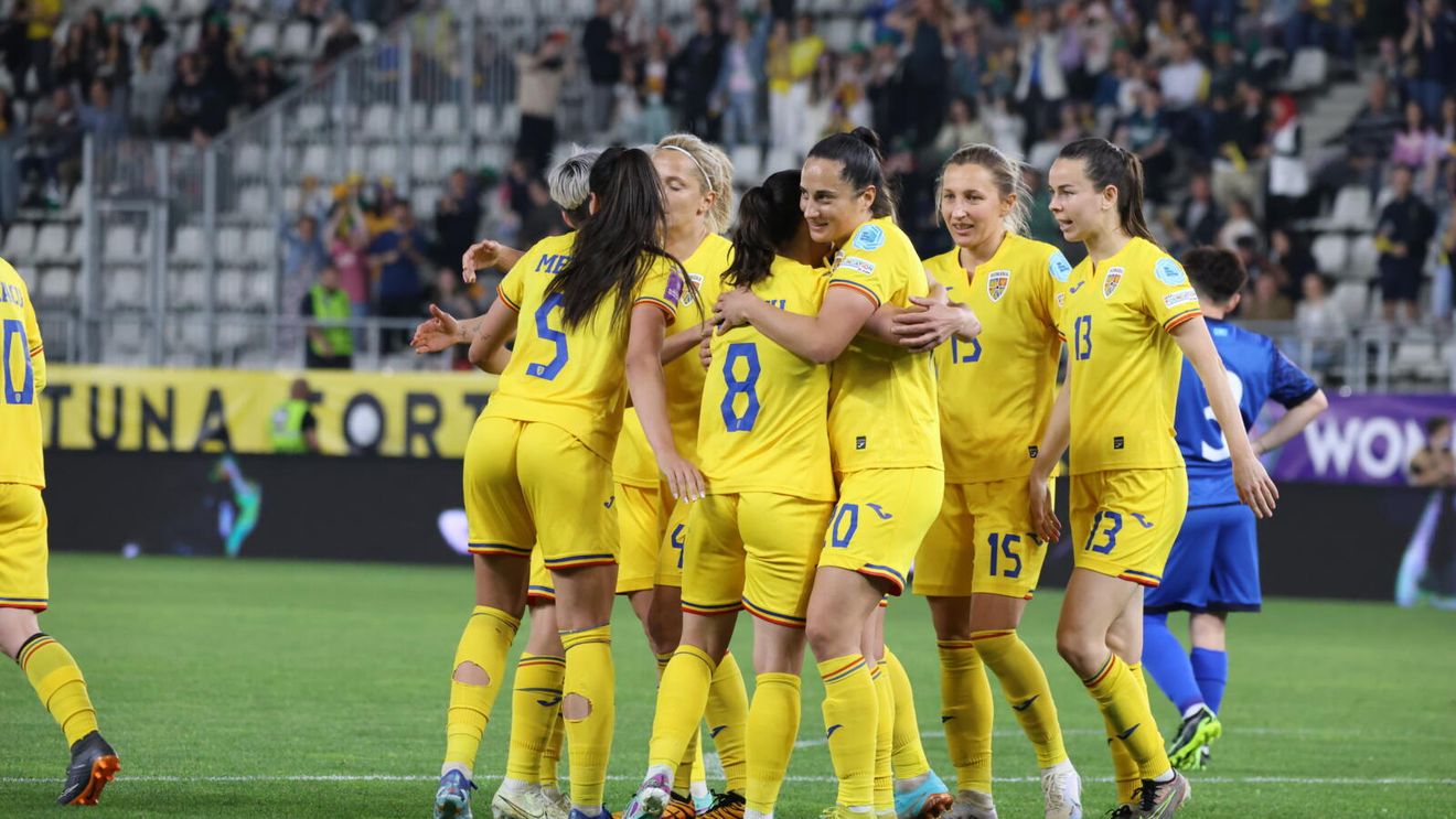 Fotbal feminin: România a învins Bulgaria în preliminariile WEURO 2025 / Naţionala este lider în grupă, cu maximum de puncte