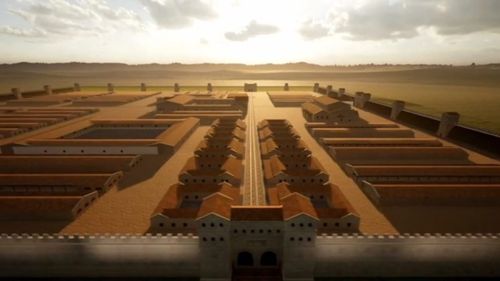 Castrul roman de la Apulum, reconstituit 3D /  Cum ar fi arătat Castrul legiunii a XIII-a Gemina, acum aproape 2000 de ani