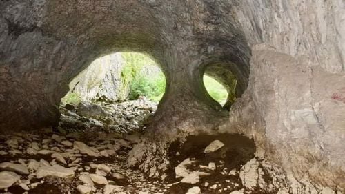 FOTO Cheile Sohodolului au rămas fără apă / ”Din al cincilea râu cu cel mai mare debit din Gorj, atât a rămas!”
