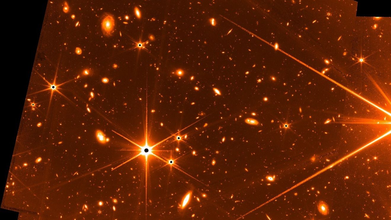 NASA a publicat o imagine „teaser” a Universului realizată de telescopul James Webb