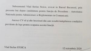 Cine sunt principalii candidați la șefia ANCOM: Vlad Stoica, Manuela Catrina și Ion Smeeianu