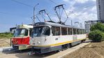 Bătrânele tramvaie Tatra, care au circulat 50 de ani în București, sunt retrase din circulație