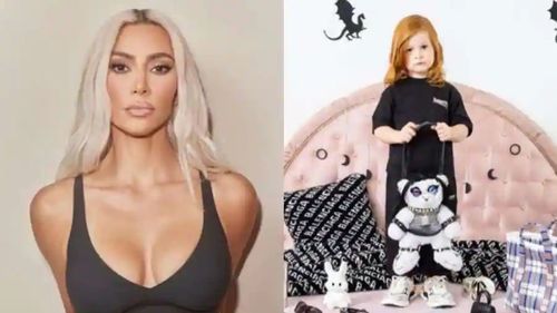 Kim Kardashian intenţionează să-şi reevalueze parteneriatul cu Balenciaga după o campanie controversată a brandului de lux în care apar copii și accesorii sexuale/ Într-o fotografie, un copil ţinea o geantă în formă de ursuleţ de pluş alb legat cu curele negre