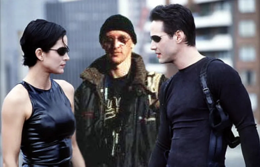 moda, halloween, costume, matrix