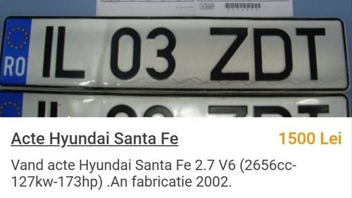 Traficul cu acte auto, ultima găselniță a samsarilor: Cumpărători sunt cei care vor să treacă în ”legalitate” o mașină furată, una făcută din piese provenite din dezmembrări sau una cu grave probleme tehnice