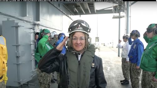 Joe Biden a ales o femeie amiral, Lisa Franchetti, la conducerea US Navy
