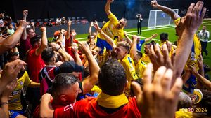 România a pierdut în fața Serbiei finala europeană de minifotbal şi este vicecampioana continentală