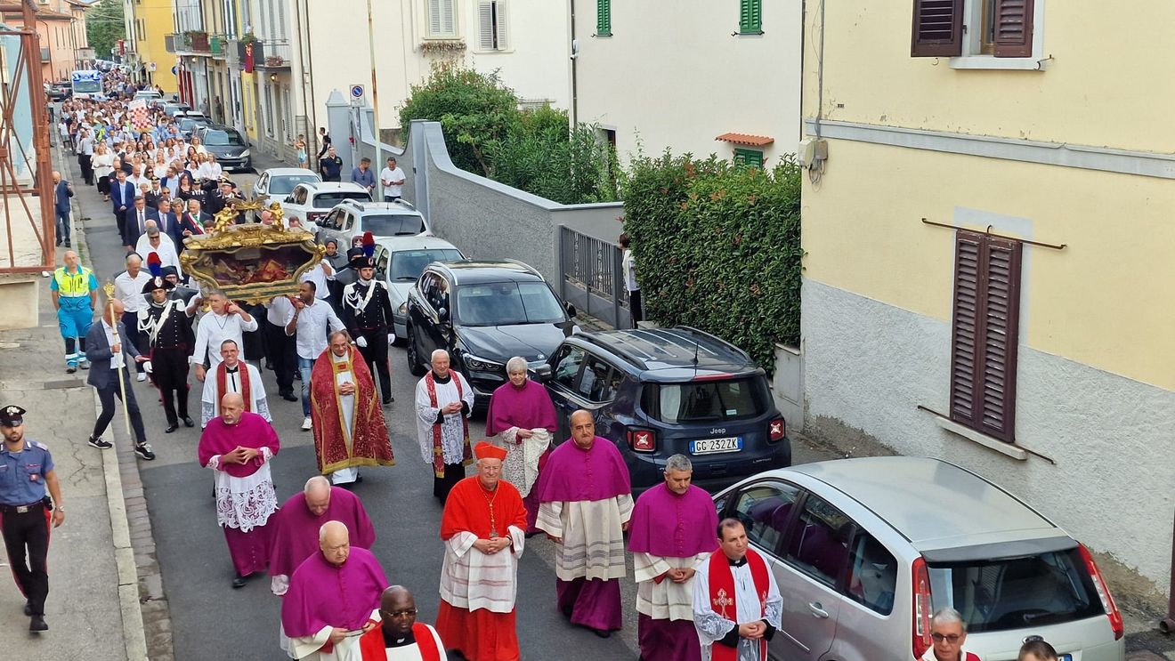 Transfer de moaște între italieni și români / Părți din Sfântul Piu Martirul ajung la o biserică ortodoxă din Prato / ”Va fi un moment de fraternitate absolut inedit”
