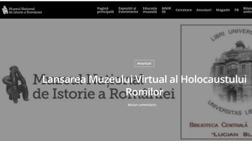 Muzeul Virtual al Holocaustului Romilor se lansează în octombrie