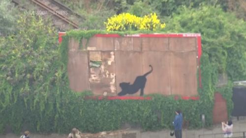 Un nou desen realizat de Banksy la Londra a fost îndepărtat după doar câteva ore de la afișare / Explicațiile celor care au îndepărtat opera controversatului artist