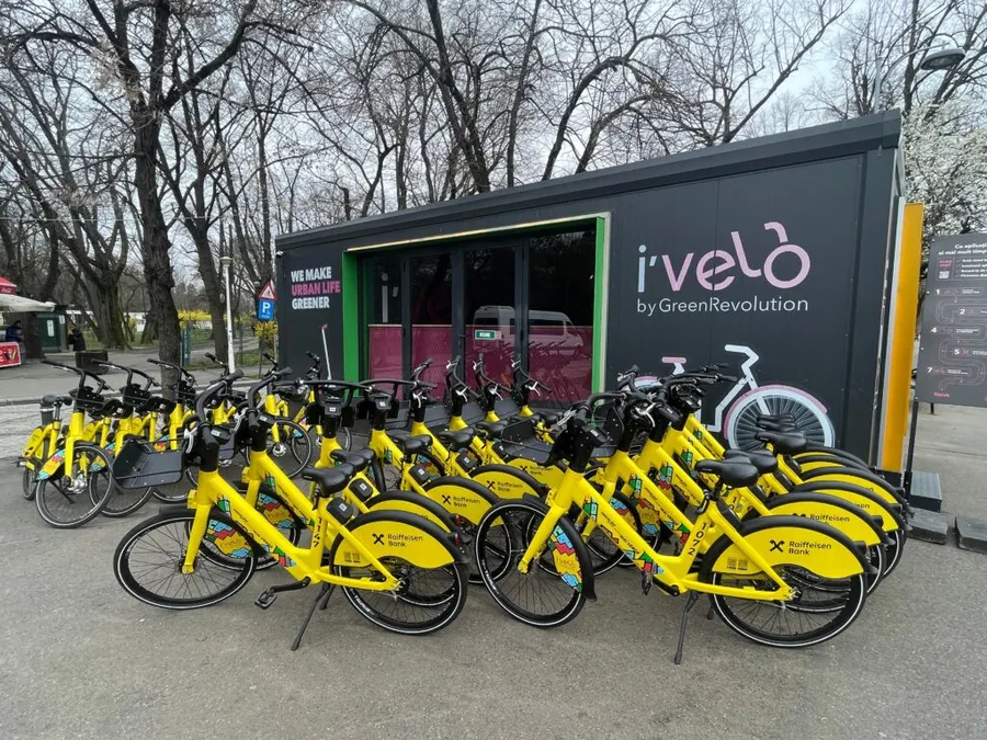 statie virtuală i'velo Parcul Herăstrău