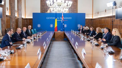 Ilie Bolojan, întâlnire cu o delegație parlamentară din Australia: Există interese pentru securitatea Mării Negre și investiții în Portul Constanța