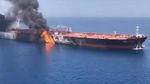 Explozie pe un petrolier norvegian, lovit în largul Omanului, după ce Statele Unite au reluat bombardamentele împotriva Iranului