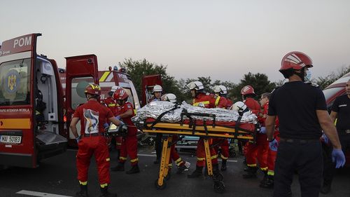 Femeie cu arsuri pe mai mult de jumătate din corp, transferată în Belgia cu un avion SMURD