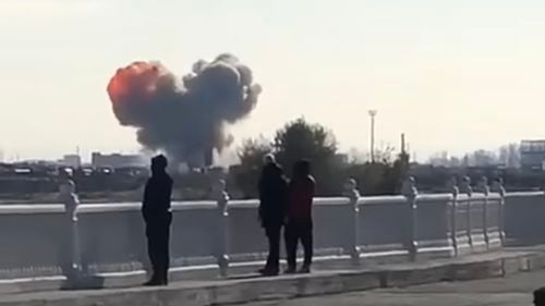 VIDEO Ucraina afirmă că a lovit cu drone kamikaze nave rusești în Marea Caspică, o premieră