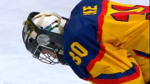 GSP: Portarul României a jucat cu steagul Ungariei și cel al secuilor pe cască la Campionatul Mondial de Hochei