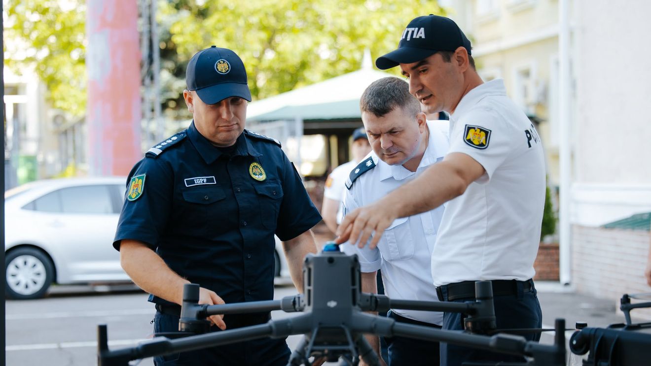 Ministerul de Interne al Republicii Moldova a primit prin donație 81 de drone din partea GS Foundation, cu ajutorul Germaniei