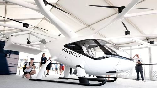 FOTO VoloCity, primul serviciu din Europa care va utiliza o aeronavă electrică cu decolare și aterizare verticală