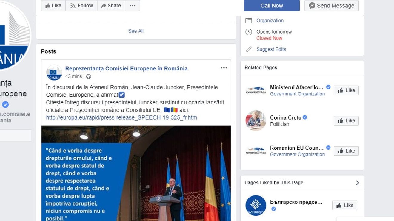 Reprezentanța Comisiei Europene la București demontează o minciună prin omisiune a PSD: ce a declarat cu adevărat Juncker la București