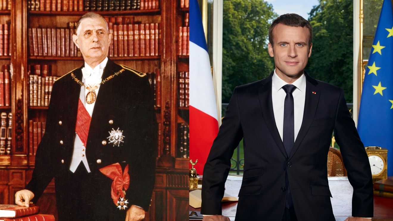A Cincea Republică Franceză înființată de Charles de Gaulle este în pericol de moarte, rănită grav de președintele Emmanuel Macron